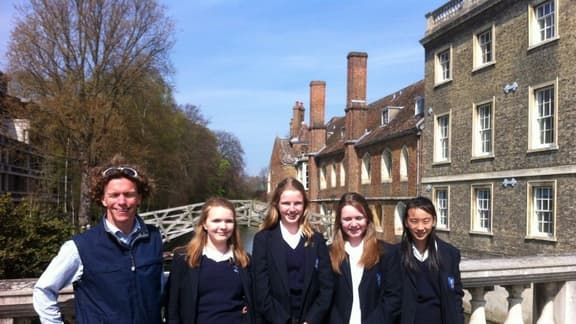 Woodbridge School Year 10 Maths Feast in Cambridge